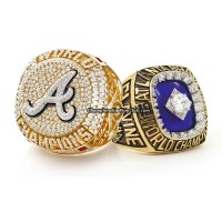 Atlanta Braves World Series Championship Rings Collection(2 Rings/Premium)